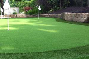 synthetic turf golf putting green builder installer