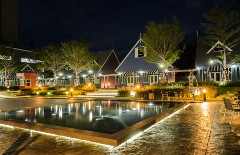 Most Common Type of Landscape Lighting