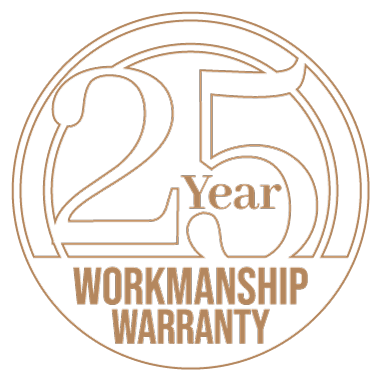 25 Year Craftsmanship Warranty Outlined