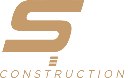 Sta Build Construction Stackeed Logo White