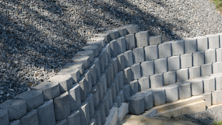 How to Build a Retaining Wall on a Slope