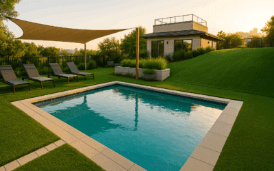 Outdoor Living 2 Creative Ways to Use Artificial Turf: Pools, Slopes, and Rooftops