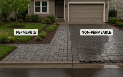 Outdoor Living 3 Permeable vs Non-Permeable Pavers