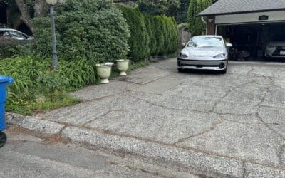 A Driveway Transformation in Mercer Island, WA