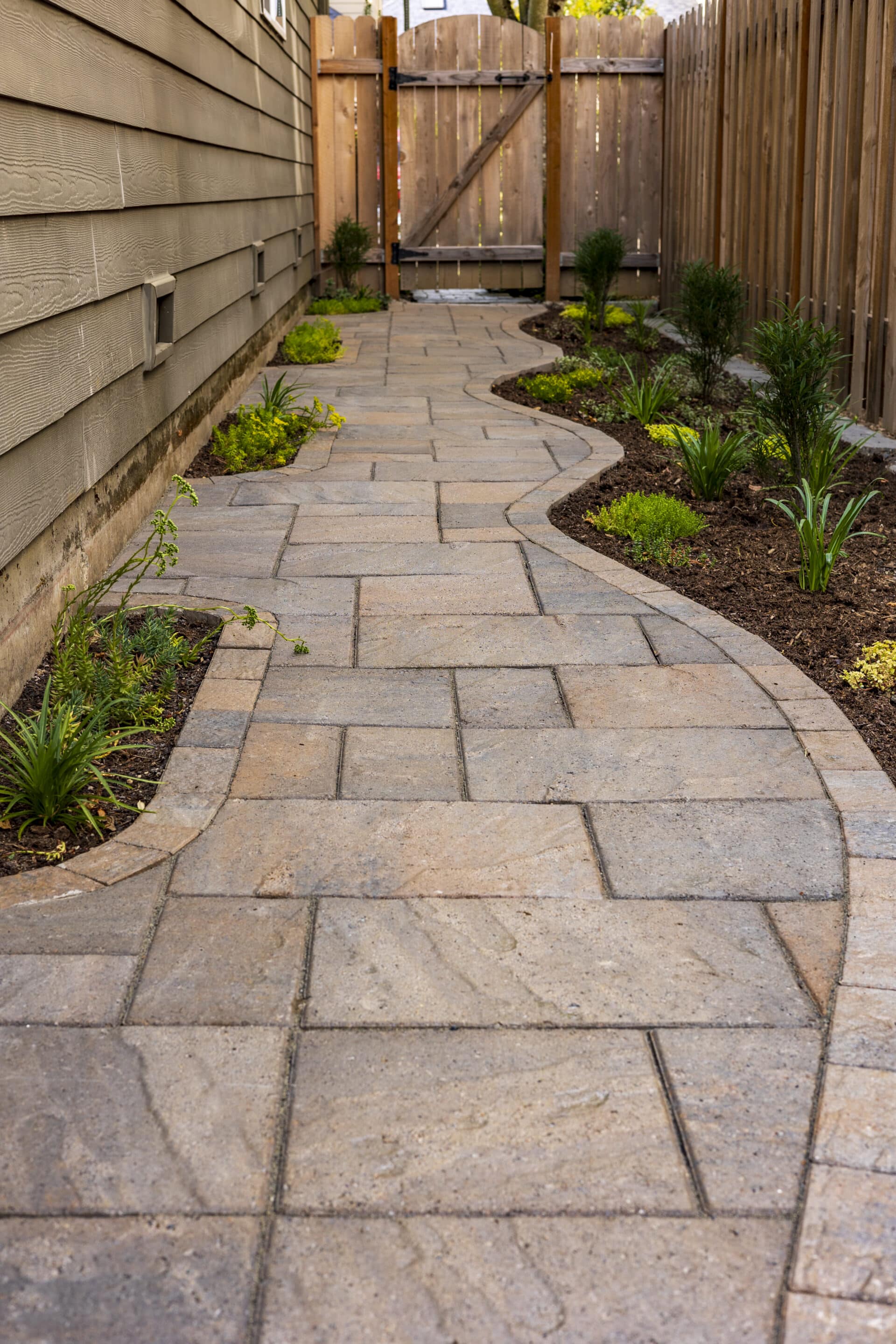 Paver walkway