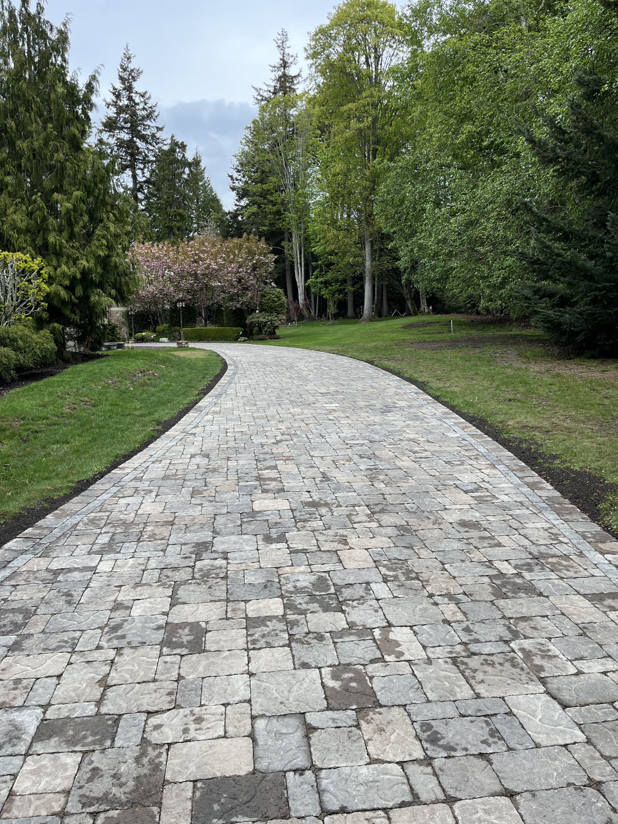 Paver driveway