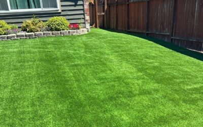 Artificial Turf Installation in Everett, WA: A 1,429 sq ft Front Yard Phase II Built Around an Existing Planter